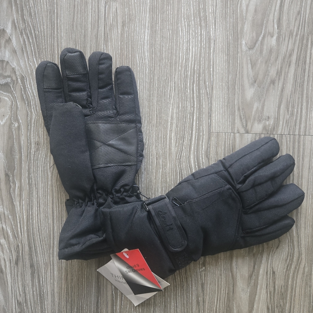 Black Winter Gloves